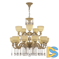 Подвесная люстра Bohemia Ivele Crystal AL79101/10+5/250/2D A WMG P1 U Wave