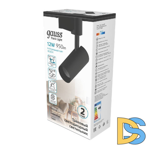 Трековый светодиодный светильник Gauss Track Light Led TR065