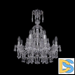 Подвесная люстра Bohemia Ivele Crystal 1403/8+4/195/XL-65 Ni