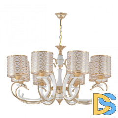 Подвесная люстра Arte Milano Florentia-1237 301237/8 Wh/Gd