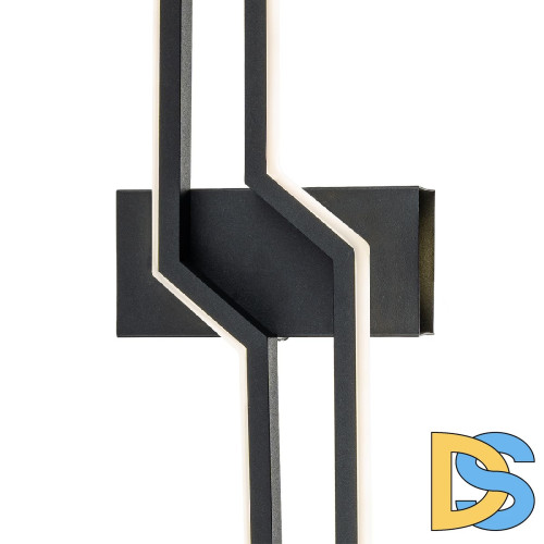 Настенный светильник Escada Rail 10219/2LED Black