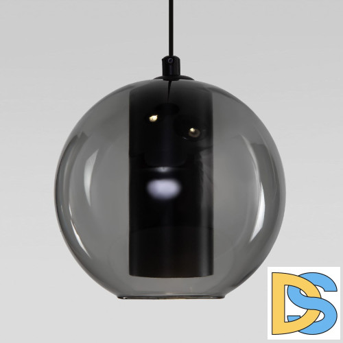 Подвесной светильник Eurosvet Cobble 50258/3 LED дымчатый/бирюзовый a064555