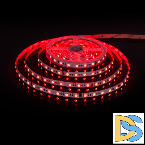 Светодиодная лента Elektrostandard 24V 24W 60Led 5050 IP20 MIX RGB/теплый белый, 5м 4690389172298