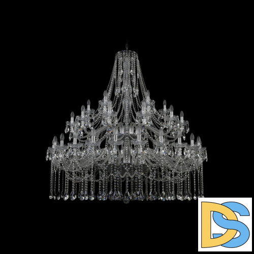 Подвесная люстра Bohemia Ivele Crystal 1413/24+12+6/530/2d Ni