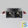 Встраиваемый светильник Maytoni Alfa LED DL043-02-10W4K-SQ-B-1