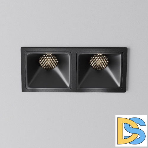 Встраиваемый светильник Maytoni Alfa LED DL043-02-10W4K-SQ-B-1