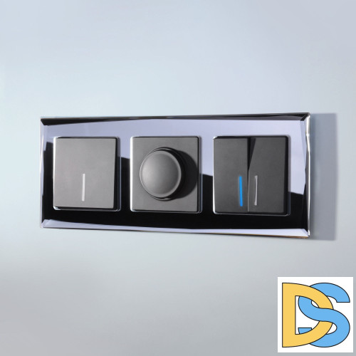 Рамка на 3 поста Werkel Diamant (черный) W0031208