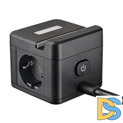 Удлинитель Uniel S-GCD2-1,5SBUH BLACK UL-00011252