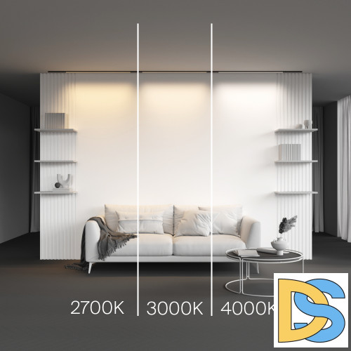 Трековый магнитный светильник Maytoni Basis TR190-1-15W3K-B