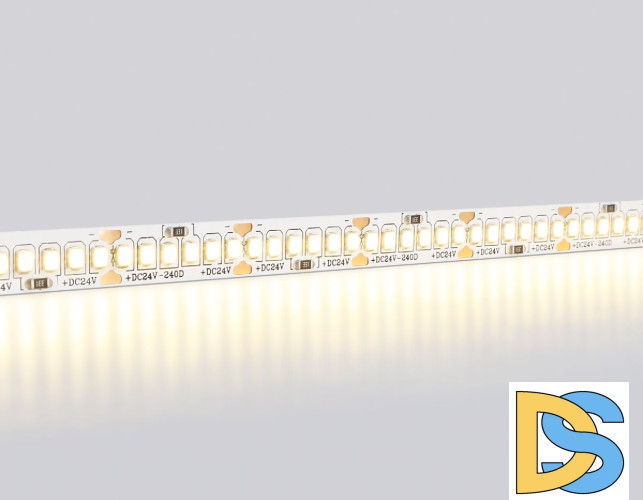Светодиодная лента Ambrella Light LED Strip 24В 2835 20Вт/м 3000K 5м IP20 GS3401