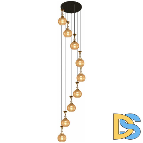 Каскадная люстра Reluce 02001-0.9-09 AMBER