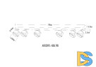 Спот Arte Lamp Amaks A8028PL-6BK
