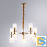 Подвесная люстра Arte Lamp Charm A1623LM-10GO