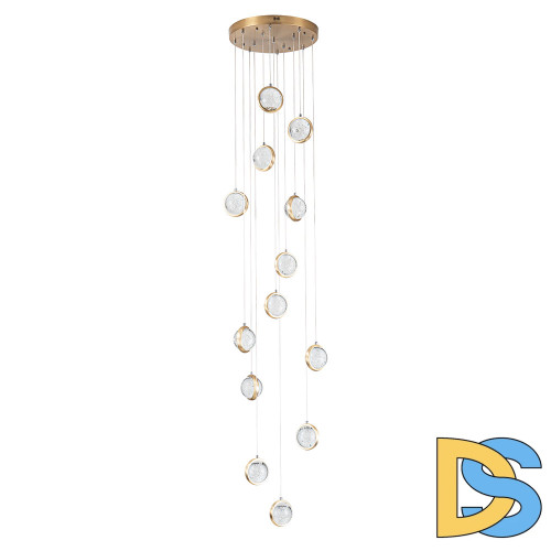 Каскадная люстра Arte Lamp Faberge A2451SP-75PB