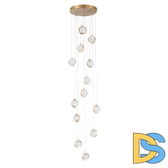 Каскадная люстра Arte Lamp Faberge A2451SP-75PB