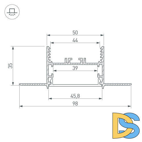 Соединитель профиля Arlight SL-LINIA 030105