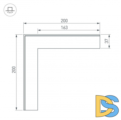 Соединитель профиля Arlight SL-LINIA 030105