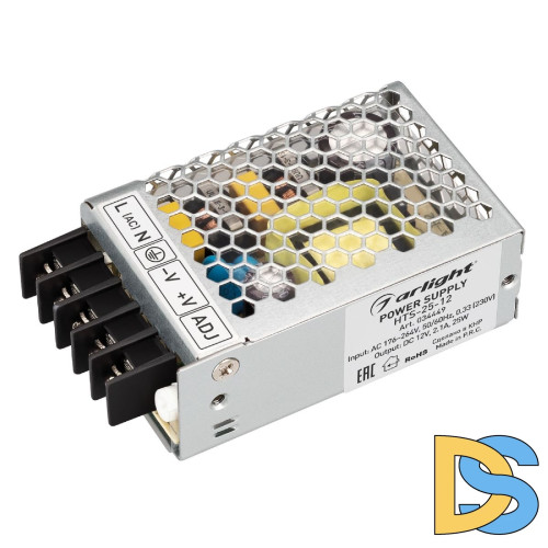 Блок питания Arlight HTS-25-12 (12V, 2.1A, 25W, IP20) 034449