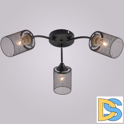 Потолочная люстра Reluce 01624-0.3-03 BK