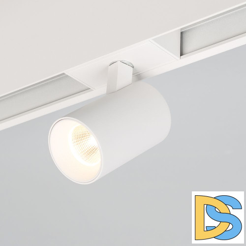 Трековый магнитный светильник Arlight MAG-SPOT-45-R85-7W Warm3000 (WH, 24 deg, 24V, DALI) 046586