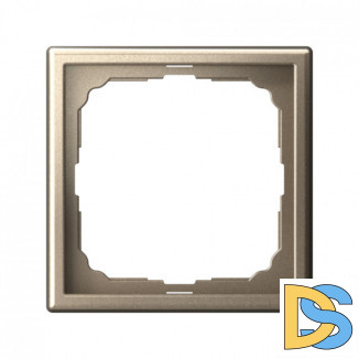 1-постовая рамка, Schneider Electric Art Gallery, цвет Шампань, GAL000501