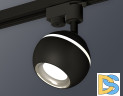 Трековый однофазный светильник с подсветкой Ambrella Light Track System XT1102042 (A2521, C1102, N7023)