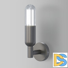 Уличный настенный светильни Elektrostandard Isida 35165/U серый 4690389194122 a062883