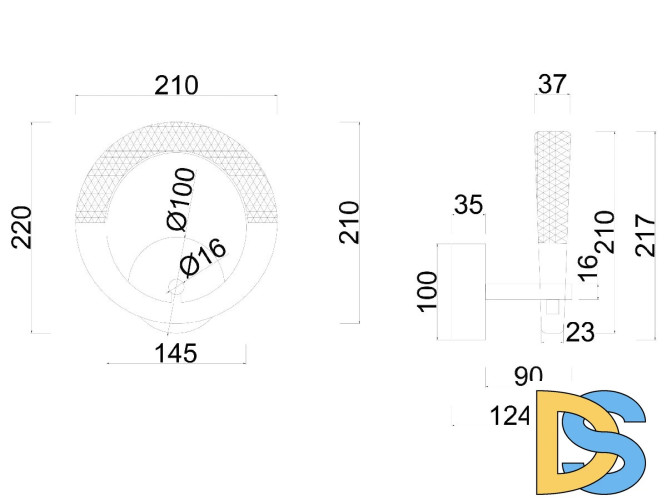Настенный светильник Arte Lamp Montana A7777AP-1GO