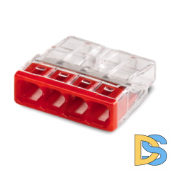 Клемма монтажная WAGO 4х0,5-2,5 (WAGO 2273-244)