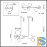 Подвесная люстра Odeon Light TOVI 4818/7
