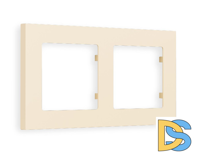 Рамка двухместная Ambrella Volt Techno AF220332