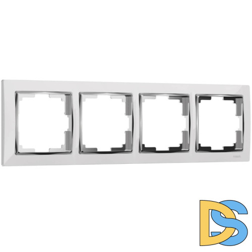 Рамка на 4 поста Werkel Snabb белый W0041901 4690389160899