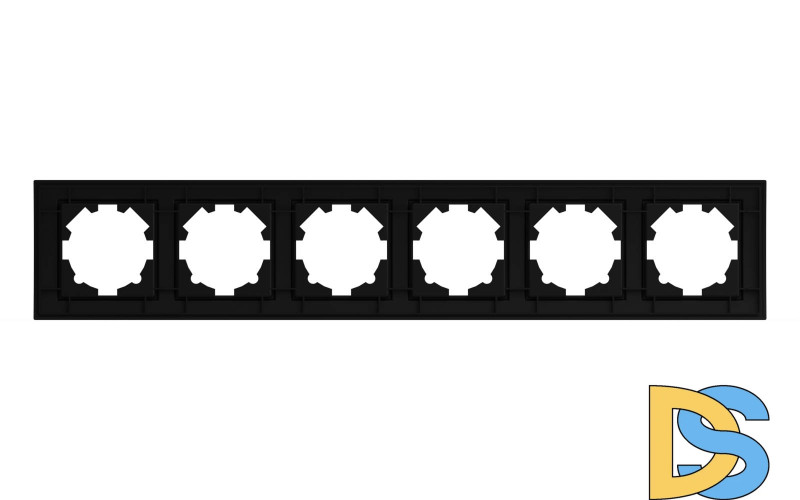 Рамка шестиместная ELBI Zena 500-014800-252