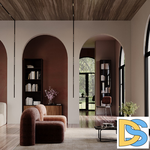 Трековый магнитный светильник Maytoni Points TR174-1-24WTW-M-B