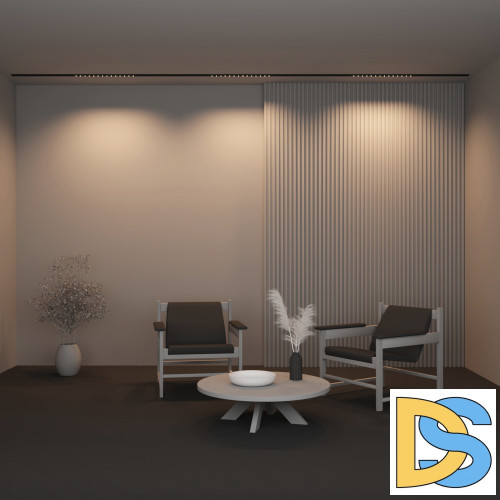 Трековый магнитный светильник Maytoni Points TR174-1-24WTW-M-B