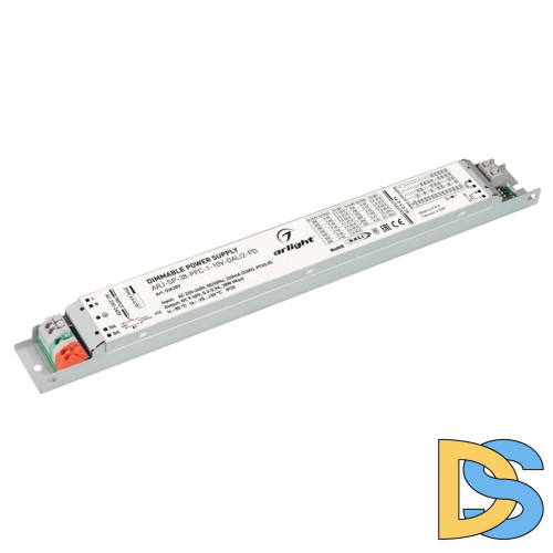 Блок питания Arlight ARJ-SP-38-PFC-1-10V-DALI2-PD (38W, 9-60V, 0.3-0.9A) 036287