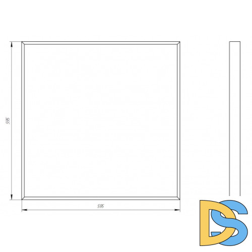 Светодиодная панель Эра SPO-910-1-40K-038 Б0057982