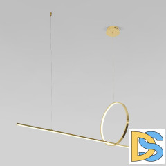 Подвесной светильник Eurosvet Mist 90266/1 золото a060615