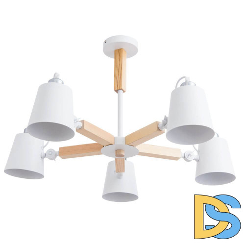 Потолочная люстра Arte Lamp A7141PL-5WH