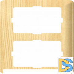 Рамка 2-ая (двойная), Сосна (пластик), серия Wessen 59, Schneider Electric