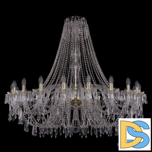 Подвесная люстра Bohemia Ivele Crystal 1403/20/460/h-114 G
