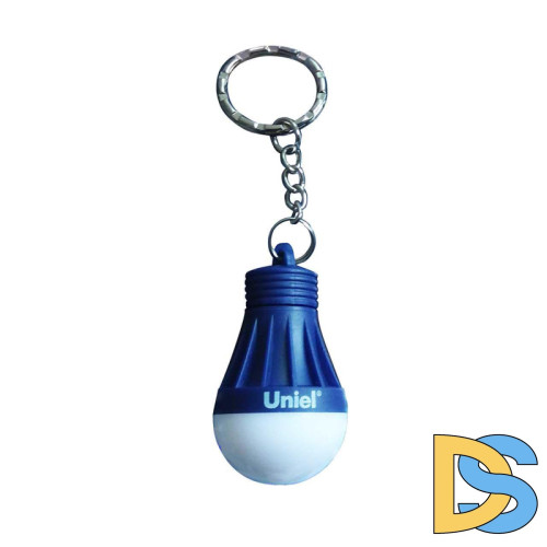 Фонарь-брелок светодиодный «Uniel» (UL-00004093) Uniel Standard Mini от батареек 55х30 S-KL023-T Blue