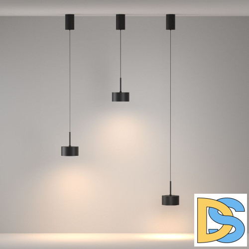 Подвесной светильник Maytoni Glare P102PL-12W3K-B