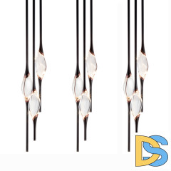 Подвесной светильник Delight Collection Pezzo OM82113-9 pearl black