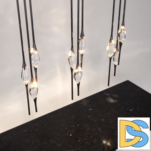 Подвесной светильник Delight Collection Pezzo OM82113-9 pearl black