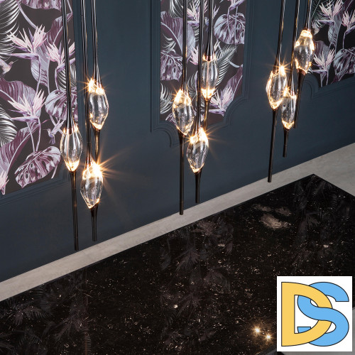 Подвесной светильник Delight Collection Pezzo OM82113-9 pearl black