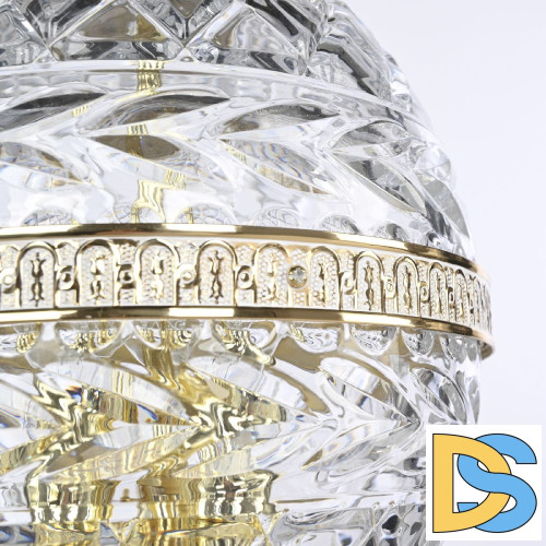 Настольная лампа Bohemia Ivele Crystal 5680L/20 GW Clear/M-1F