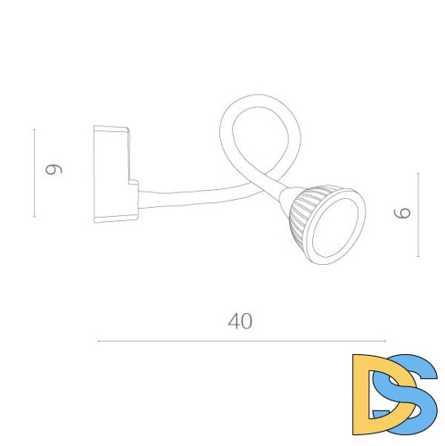 Светодиодный спот Arte Lamp Cercare A4107AP-1WH