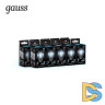 Лампа светодиодная филаментная Gauss E27 5W 4100K прозрачная 105802205