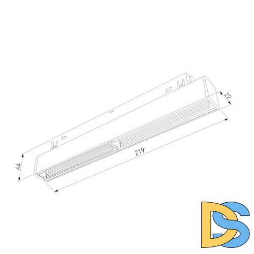 Трековый светильник Elektrostandard Slim Magnetic 4690389178948